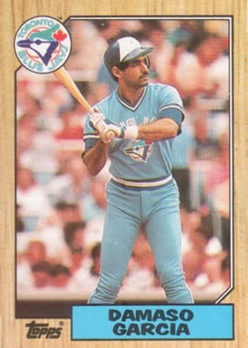 #395 Damaso Garcia - Toronto Blue Jays - 1987 Topps Baseball