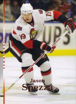 #395 Jason Spezza - Ottawa Senators - 2007-08 Upper Deck Hockey