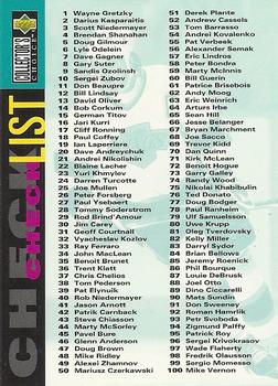 #395 Checklist: 1-200 - 1995-96 Collector's Choice Hockey