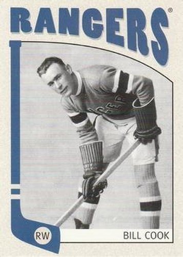 #395 Bill Cook - New York Rangers - 2004-05 In The Game Franchises US East Hockey