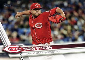 #395 Drew Storen - Cincinnati Reds - 2017 Topps Baseball