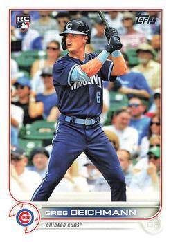 #395 Greg Deichmann - Chicago Cubs - 2022 Topps Baseball