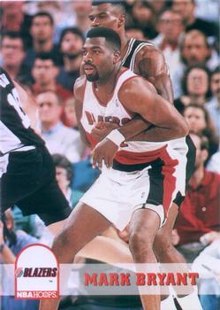 #395 Mark Bryant - Portland Trail Blazers - 1993-94 Hoops Basketball