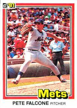 #395 Pete Falcone - New York Mets - 1981 Donruss Baseball