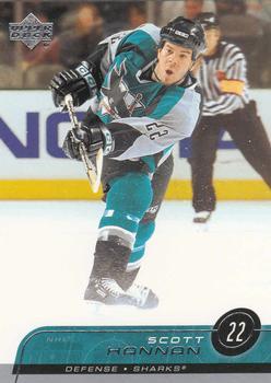 #395 Scott Hannan - San Jose Sharks - 2002-03 Upper Deck Hockey