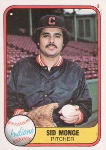 #395 Sid Monge - Cleveland Indians - 1981 Fleer Baseball