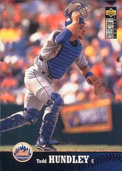 #395 Todd Hundley - New York Mets - 1997 Collector's Choice Baseball