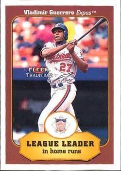 #395 Vladimir Guerrero - Montreal Expos - 2001 Fleer Tradition Baseball