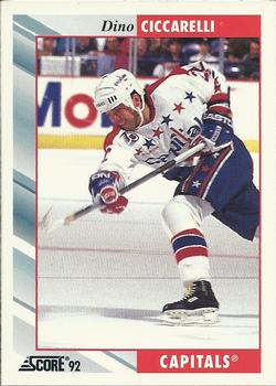 #395 Dino Ciccarelli - Washington Capitals - 1992-93 Score USA Hockey