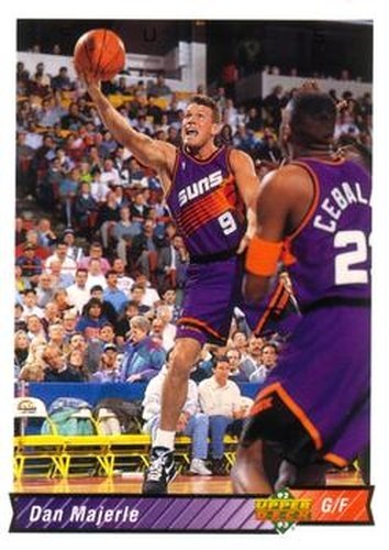 #395 Dan Majerle - Phoenix Suns - 1992-93 Upper Deck Basketball