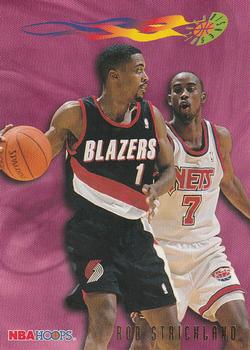 #395 Rod Strickland - Portland Trail Blazers - 1995-96 Hoops Basketball