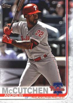 #395a Andrew McCutchen - Philadelphia Phillies - 2019 Topps Baseball