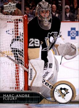 #396 Marc-Andre Fleury - Pittsburgh Penguins - 2014-15 Upper Deck Hockey
