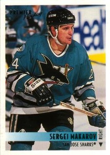 #396 Sergei Makarov - San Jose Sharks - 1994-95 O-Pee-Chee Premier Hockey