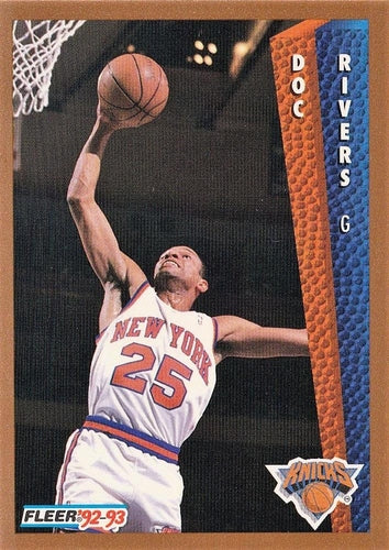 #396 Doc Rivers - New York Knicks - 1992-93 Fleer Basketball