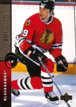 #396 Brent Grieve - Chicago Blackhawks - 1994-95 Upper Deck Hockey