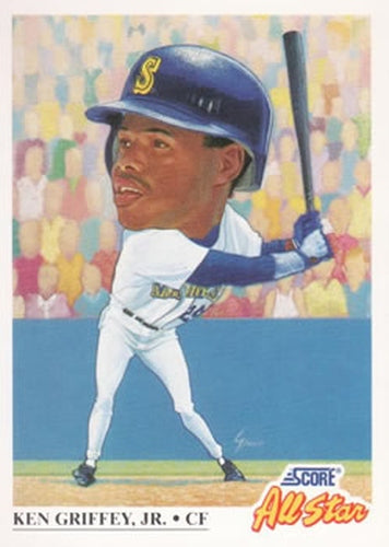 #396 Ken Griffey Jr. - Seattle Mariners - 1991 Score Baseball