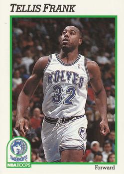 #396 Tellis Frank - Minnesota Timberwolves - 1991-92 Hoops Basketball