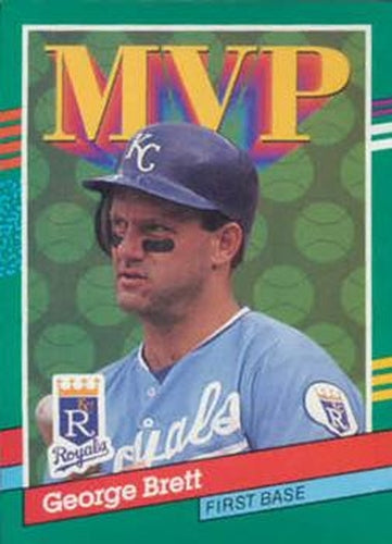 #396 George Brett - Kansas City Royals - 1991 Donruss Baseball