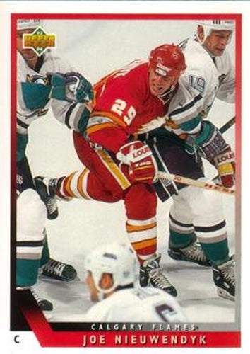 #396 Joe Nieuwendyk - Calgary Flames - 1993-94 Upper Deck Hockey