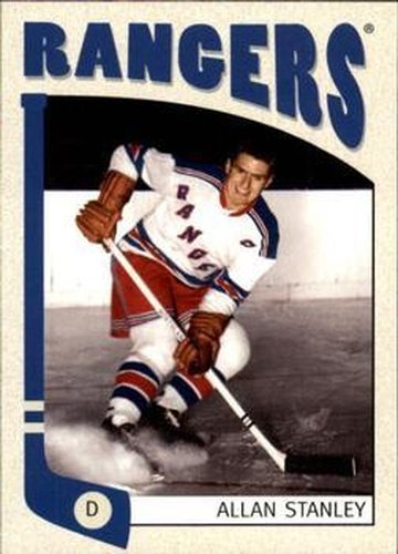 #396 Allan Stanley - New York Rangers - 2004-05 In The Game Franchises US East Hockey