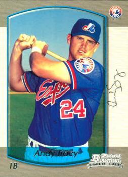 #396 Andy Tracy - Montreal Expos - 2000 Bowman Baseball
