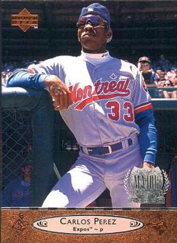 #396 Carlos Perez - Montreal Expos - 1996 Upper Deck Baseball