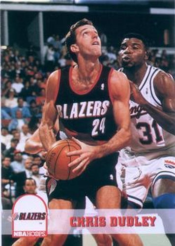 #396 Chris Dudley - Portland Trail Blazers - 1993-94 Hoops Basketball