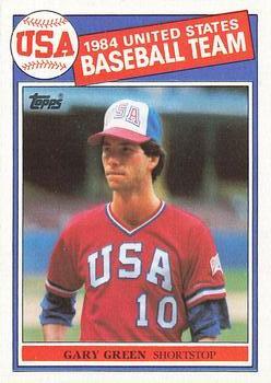 #396 Gary Green - USA - 1985 Topps Baseball