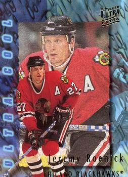 #396 Jeremy Roenick - Chicago Blackhawks - 1995-96 Ultra Hockey