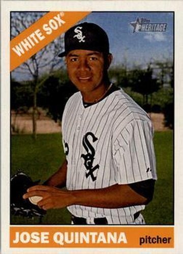 #396 Jose Quintana - Chicago White Sox - 2015 Topps Heritage Baseball