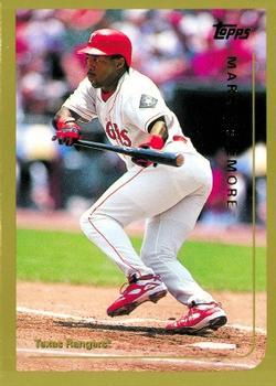 #396 Mark McLemore - Texas Rangers - 1999 Topps Baseball