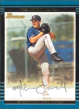 #396 Mauricio Lara - Boston Red Sox - 2002 Bowman Baseball