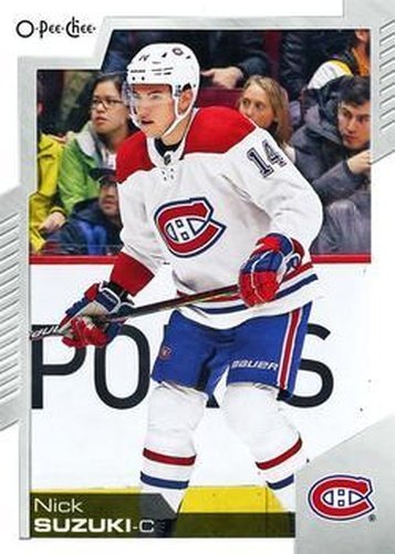 #396 Nick Suzuki - Montreal Canadiens - 2020-21 O-Pee-Chee Hockey