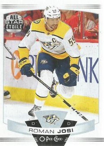 #396 Roman Josi - Nashville Predators - 2019-20 O-Pee-Chee Hockey