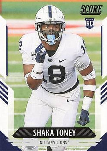 #396 Shaka Toney - Penn State Nittany Lions - 2021 Score Football