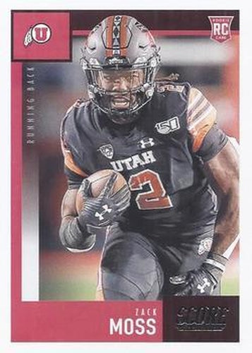 #396 Zack Moss - Utah Utes - 2020 Score Football