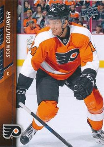#396 Sean Couturier - Philadelphia Flyers - 2015-16 Upper Deck Hockey
