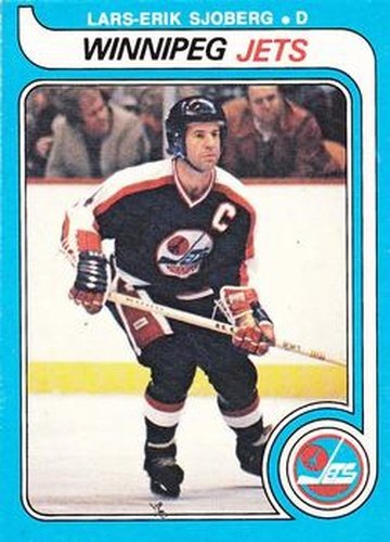 #396 Lars-Erik Sjoberg - Winnipeg Jets - 1979-80 O-Pee-Chee Hockey