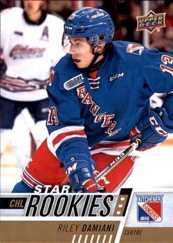 #396 Riley Damiani - Kitchener Rangers - 2017-18 Upper Deck CHL Hockey
