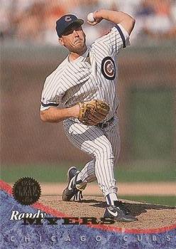 #396 Randy Myers - Chicago Cubs - 1994 Leaf Baseball