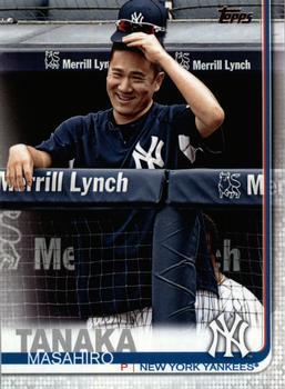 #396b Masahiro Tanaka - New York Yankees - 2019 Topps Baseball