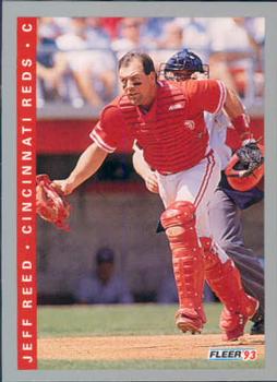 #397 Jeff Reed - Cincinnati Reds - 1993 Fleer Baseball