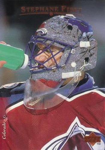 #397 Stephane Fiset - Colorado Avalanche - 1995-96 Upper Deck Hockey