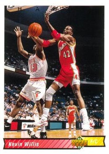 #397 Kevin Willis - Atlanta Hawks - 1992-93 Upper Deck Basketball