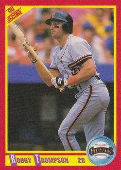 #397 Robby Thompson - San Francisco Giants - 1990 Score Baseball