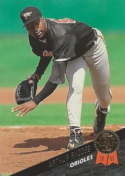 #397 Arthur Rhodes - Baltimore Orioles - 1993 Leaf Baseball