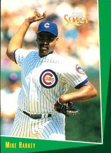 #397 Mike Harkey - Chicago Cubs - 1993 Select Baseball