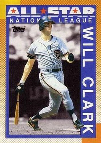 #397 Will Clark - San Francisco Giants - 1990 Topps Baseball