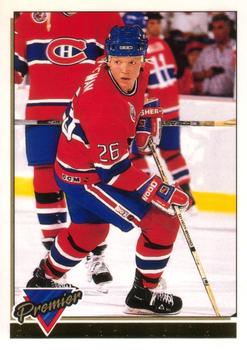 #397 Gary Leeman - Montreal Canadiens - 1993-94 O-Pee-Chee Premier Hockey - Gold